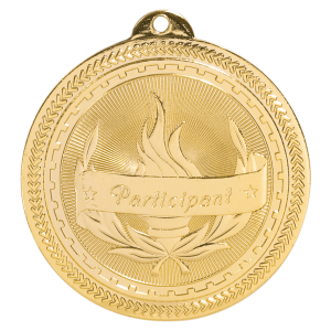 import placeholder for 2 bright gold participant laserable britelazer medal