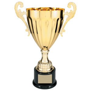 import placeholder for 14 1 2 silver gold completed metal cup trophy on plastic base cmc305
