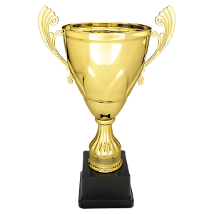 import placeholder for 13 gold completed metal cup on plastic base