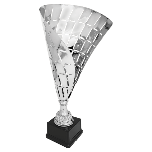 import placeholder for 18 silver metal flag cup on plastic base