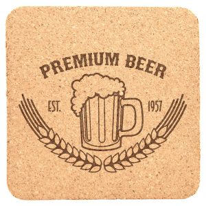 import placeholder for 4 x 4 square cork coaster