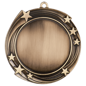 import placeholder for 2 3 4 antique gold swirling star 2 insert holder medal