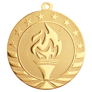import placeholder for 2 3 4 bright gold torch starbrite medal