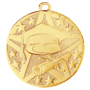 import placeholder for 2 gold superstar graduate medal