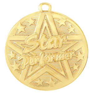 import placeholder for 2 gold superstar star performer medal