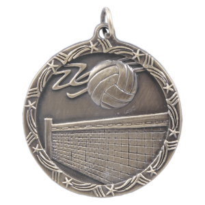 import placeholder for 1 3 4 antique gold volleyball shooting star medal