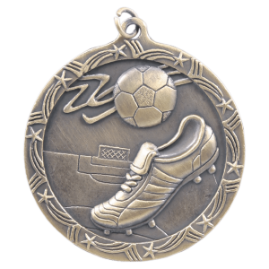 import placeholder for 2 1 2 antique gold soccer shooting star medal