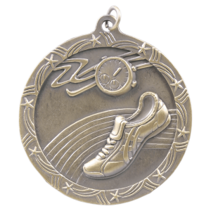 import placeholder for 2 1 2 antique gold track shooting star medal