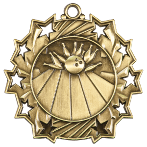 import placeholder for 2 1 4 antique gold bowling ten star medal